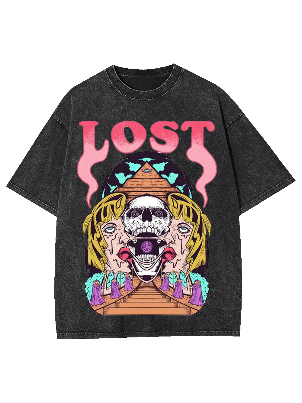 LOST SOULS WASHED TSHIRT