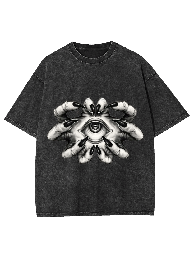 EYE OF POWER WASHED TSHIRT