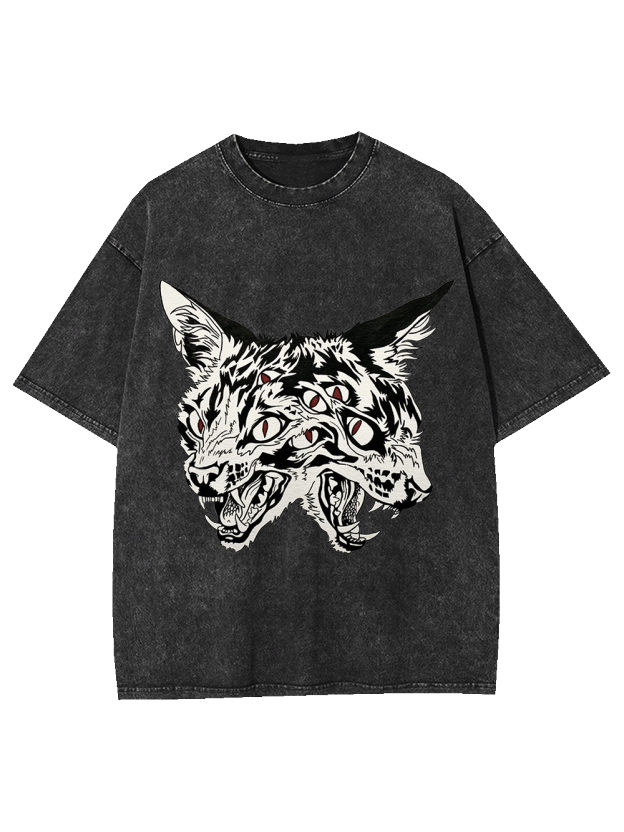 Feral Nightmare Washed Tshirt