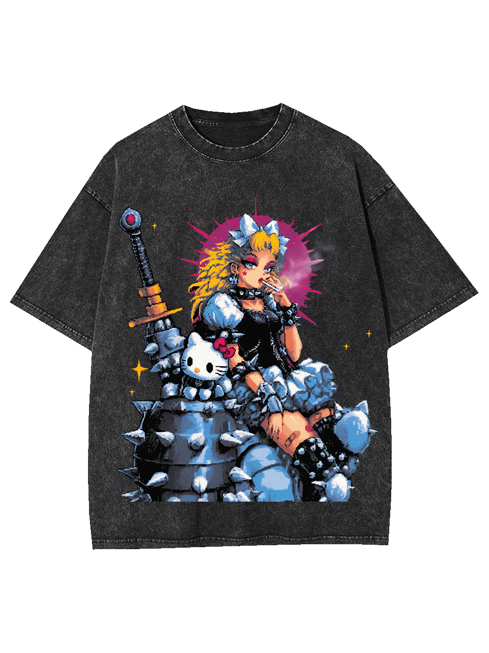 Rebel Princess Washed Tshirt