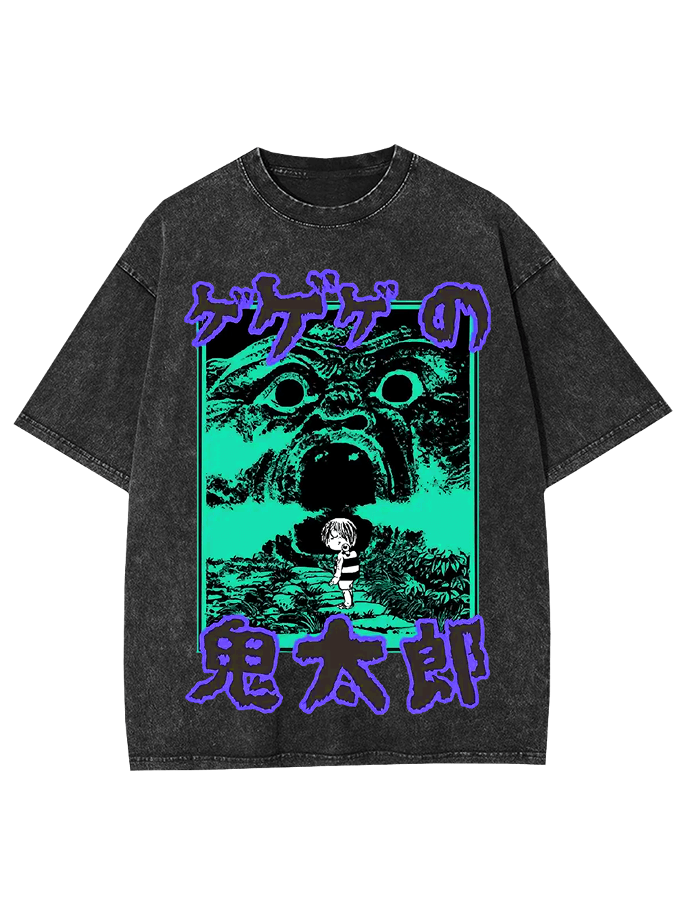 GeGeGe no Kitaro Washed Tshirt