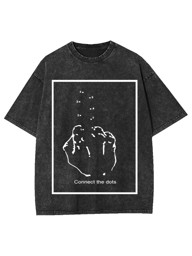Connect The Dots Washed Tshirt