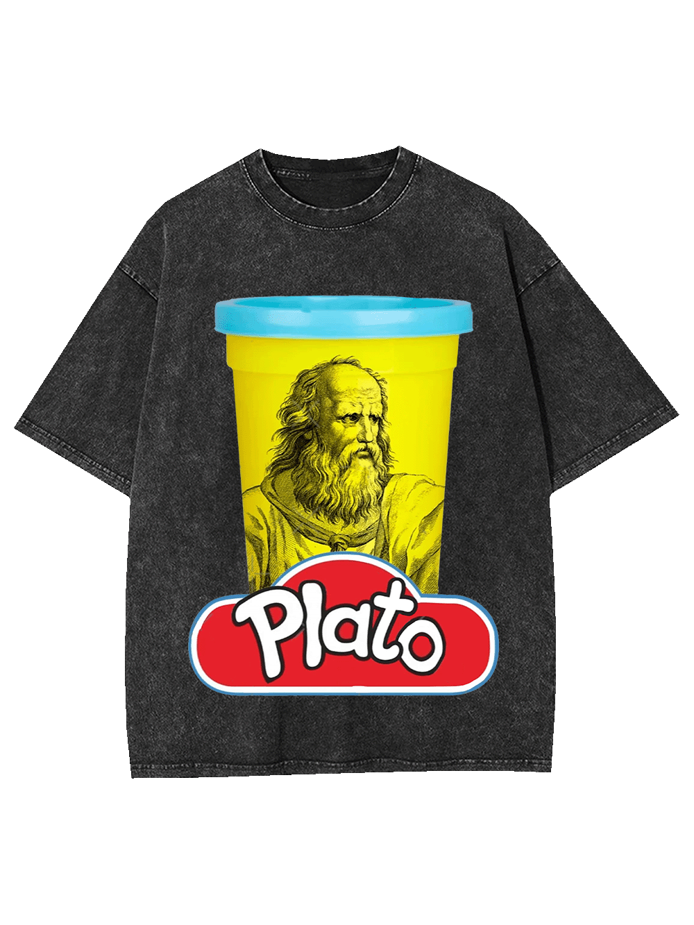 Plato Playful Twist Washed Tshirt