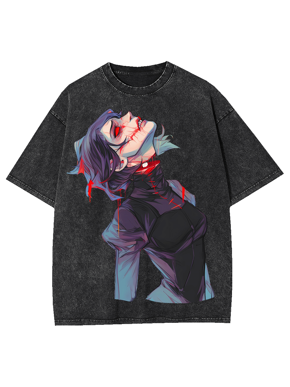 Suture Washed Tshirt-ClassyOutlaw Sale