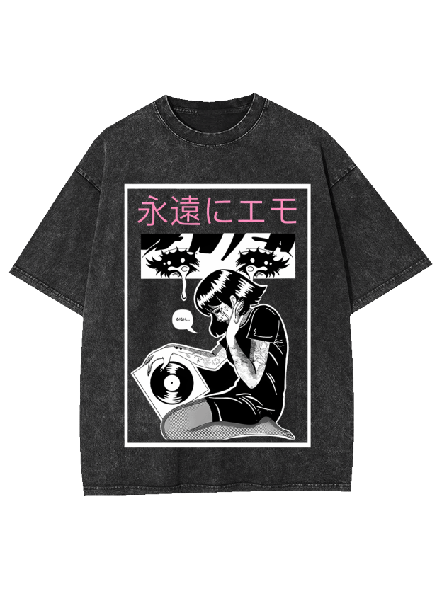 Forever Emo Washed Tshirt
