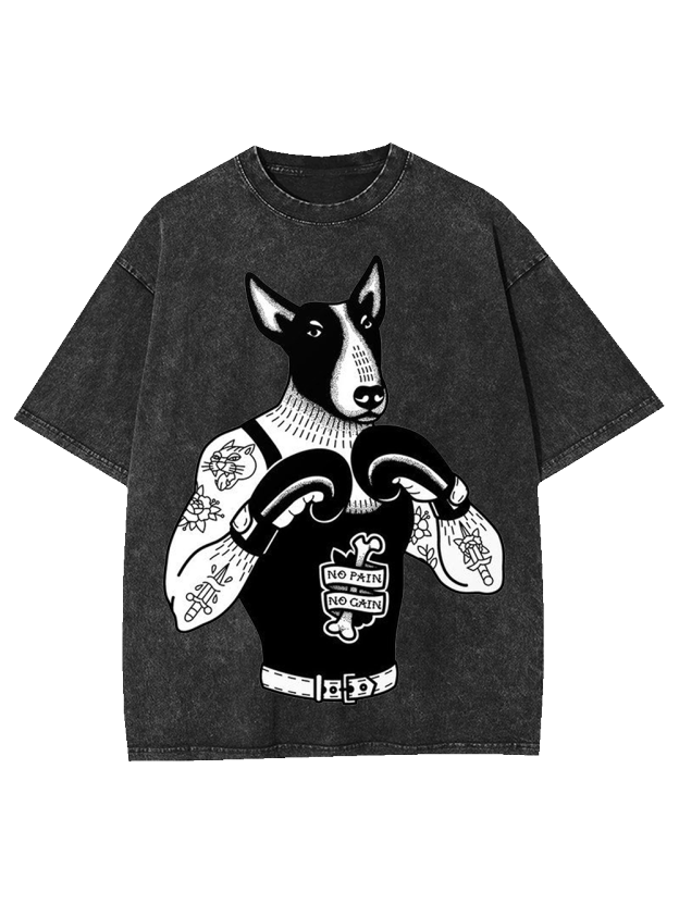 No Pain No Gain Washed Tshirt