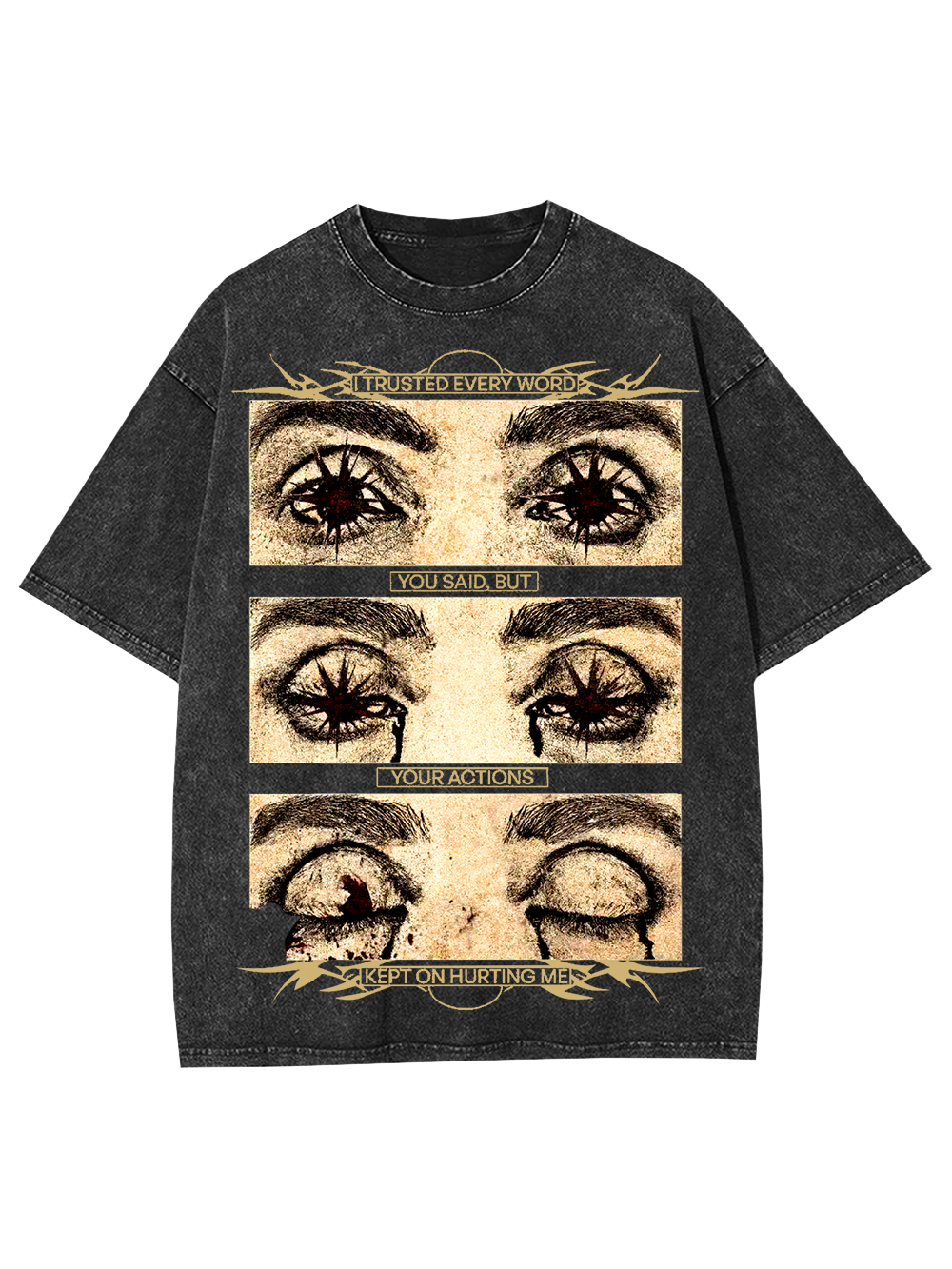 Broken Trust Chronicles Washed Tshirt