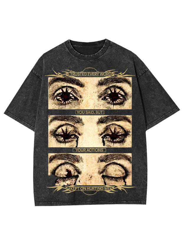 Broken Trust Chronicles Washed Tshirt