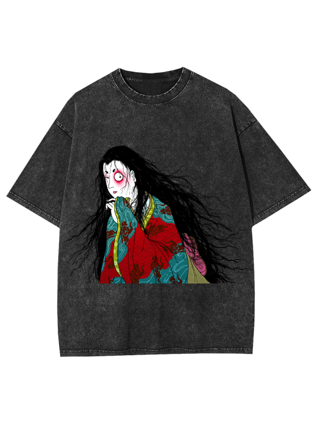 Haunting Elegance Washed Tshirt