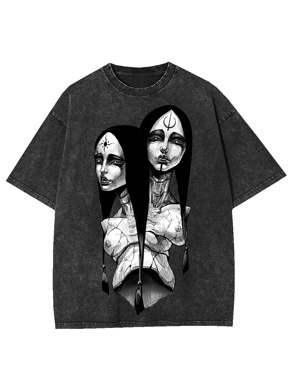 DUALITY OF SOULS WASHED TSHIRT