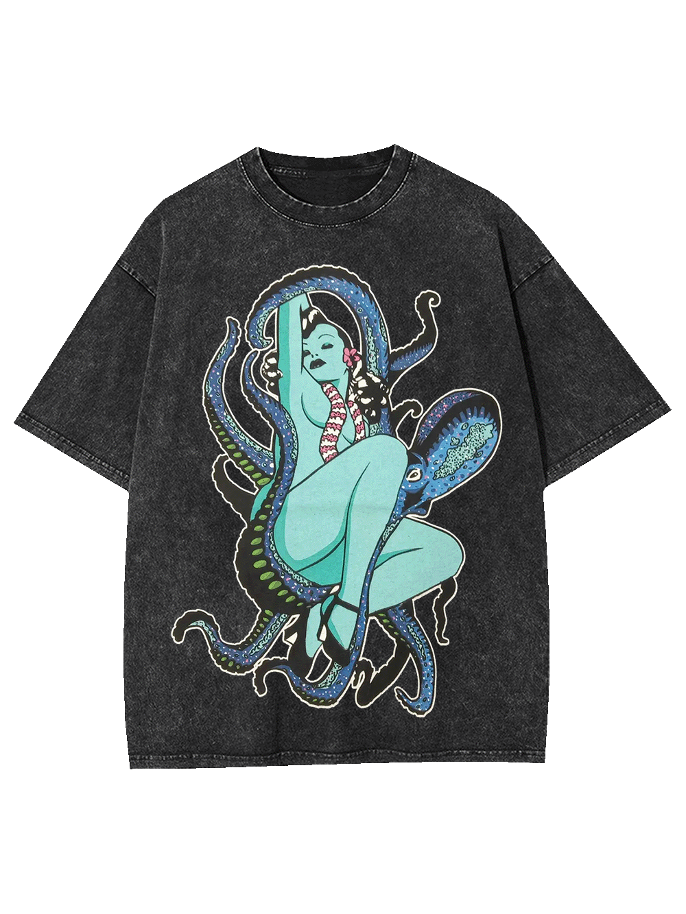 Entangled with the Deep Washed Tshirt