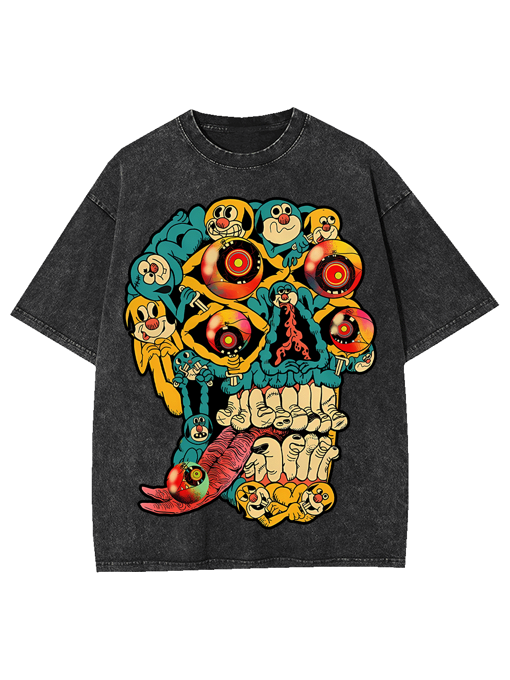 Playful Death Washed Tshirt