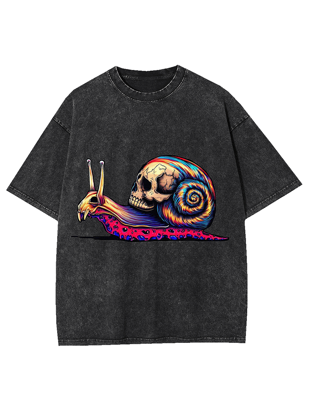The Crawling Skull Washed Tshirt