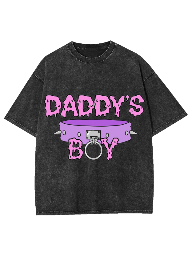 Daddy's Boy Washed Tshirt