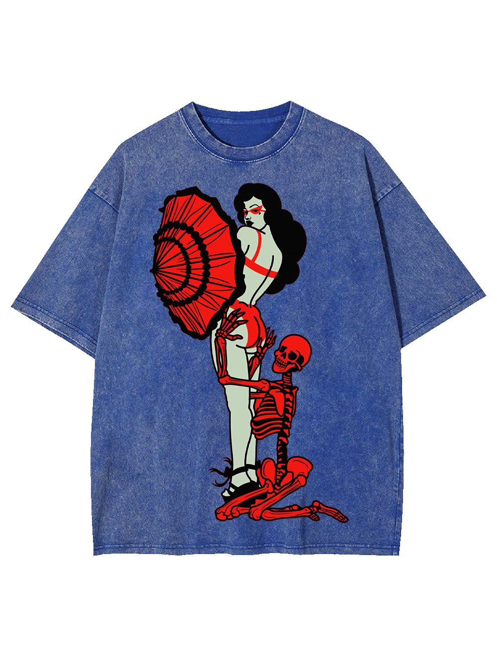 LOVE BEYOND THE GRAVE WASHED TSHIRT