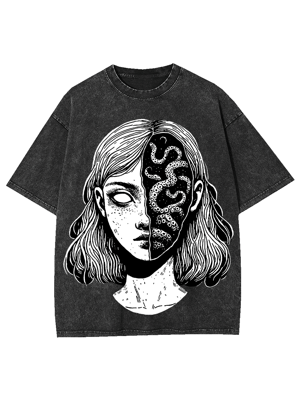 The Duality Within Washed Tshirt