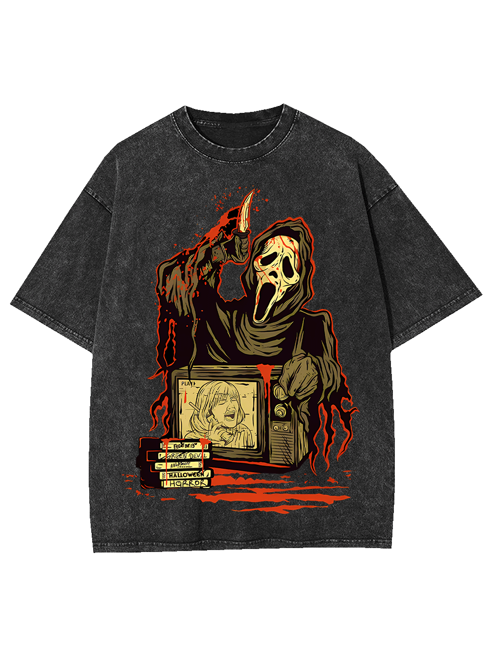 Scream of Horror Washed Tshirt