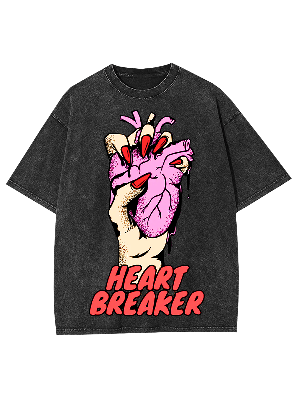 Heart Breaker Washed Tshirt