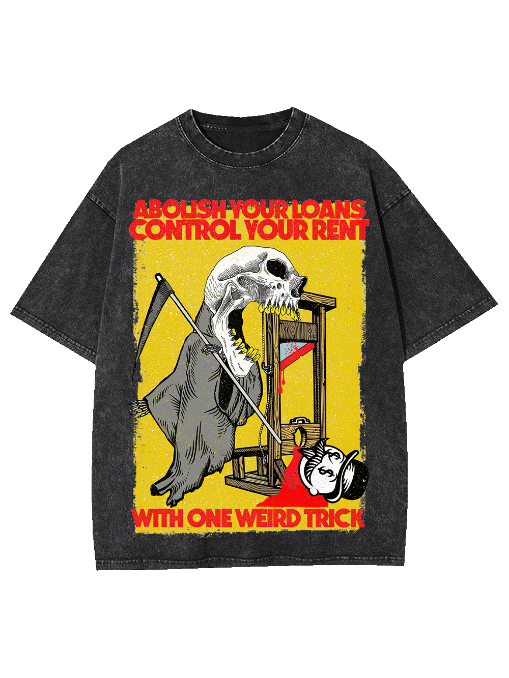 One Weird Trick for Revolution Washed Tshirt