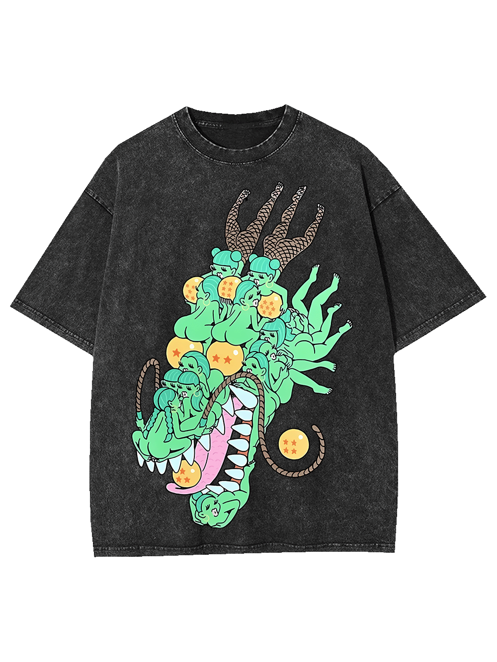 Dragon of Temptation Washed Tshirt