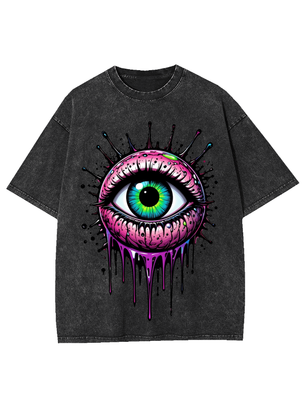 Melting Gaze Washed Tshirt