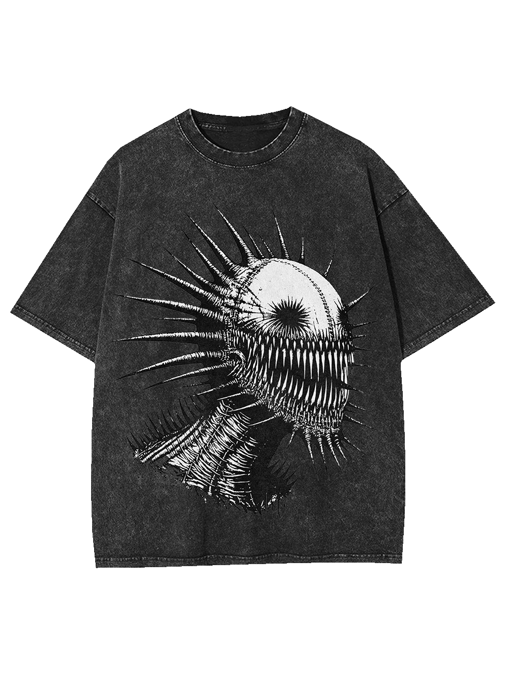 Spiked Nightmare Washed Tshirt