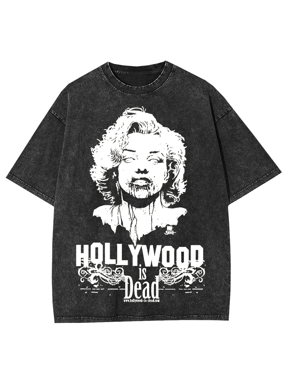 Hollywood Is Dead Washed Tshirt