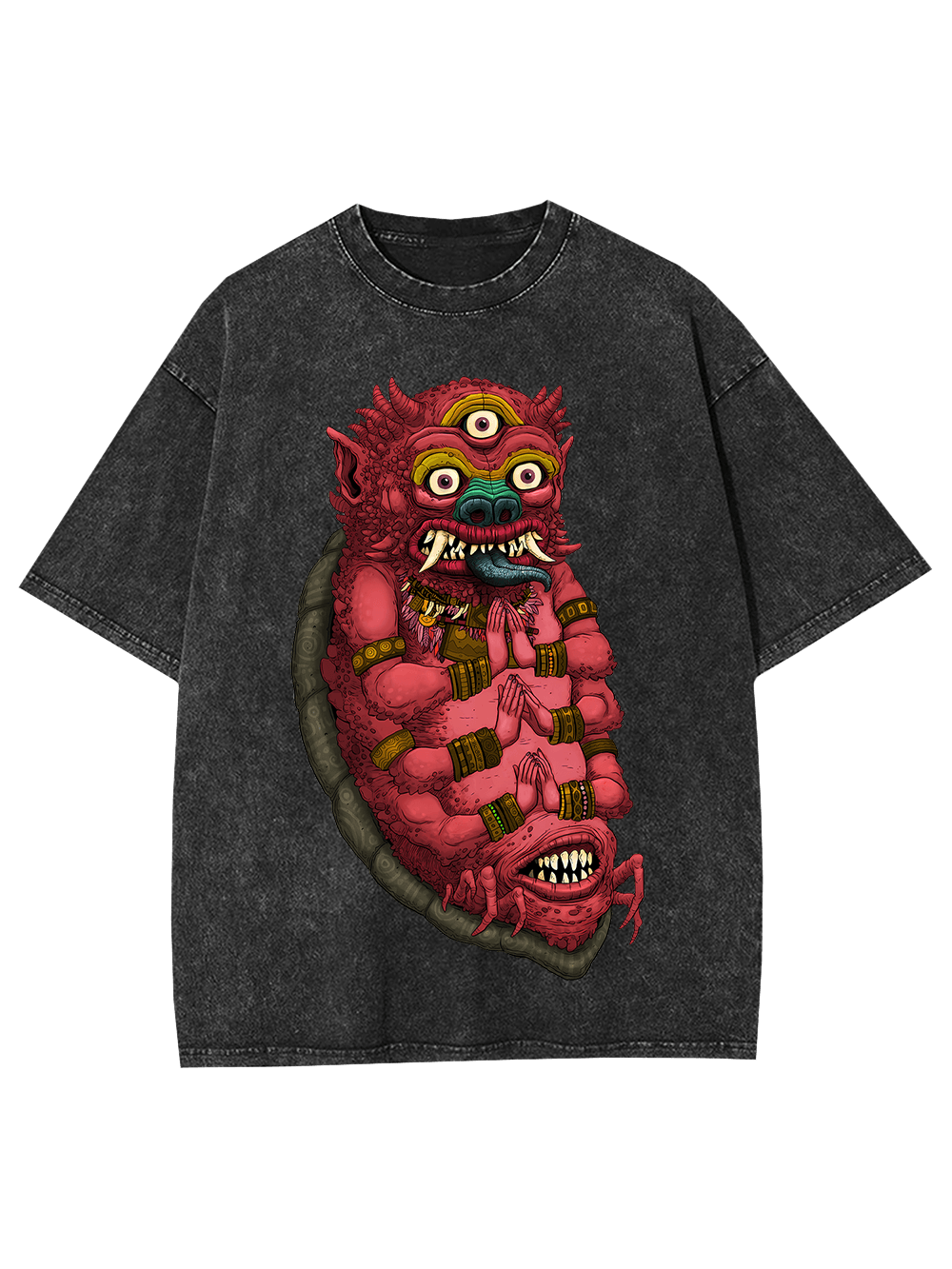 THREE-EYED BEHEMOTH WASHED TSHIRT