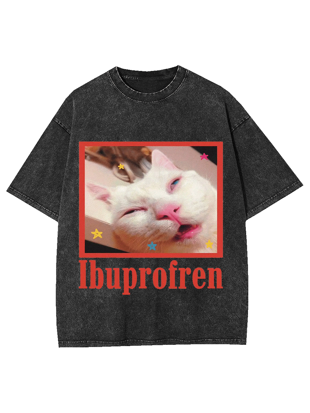 Purrfectly Numb Washed Tshirt