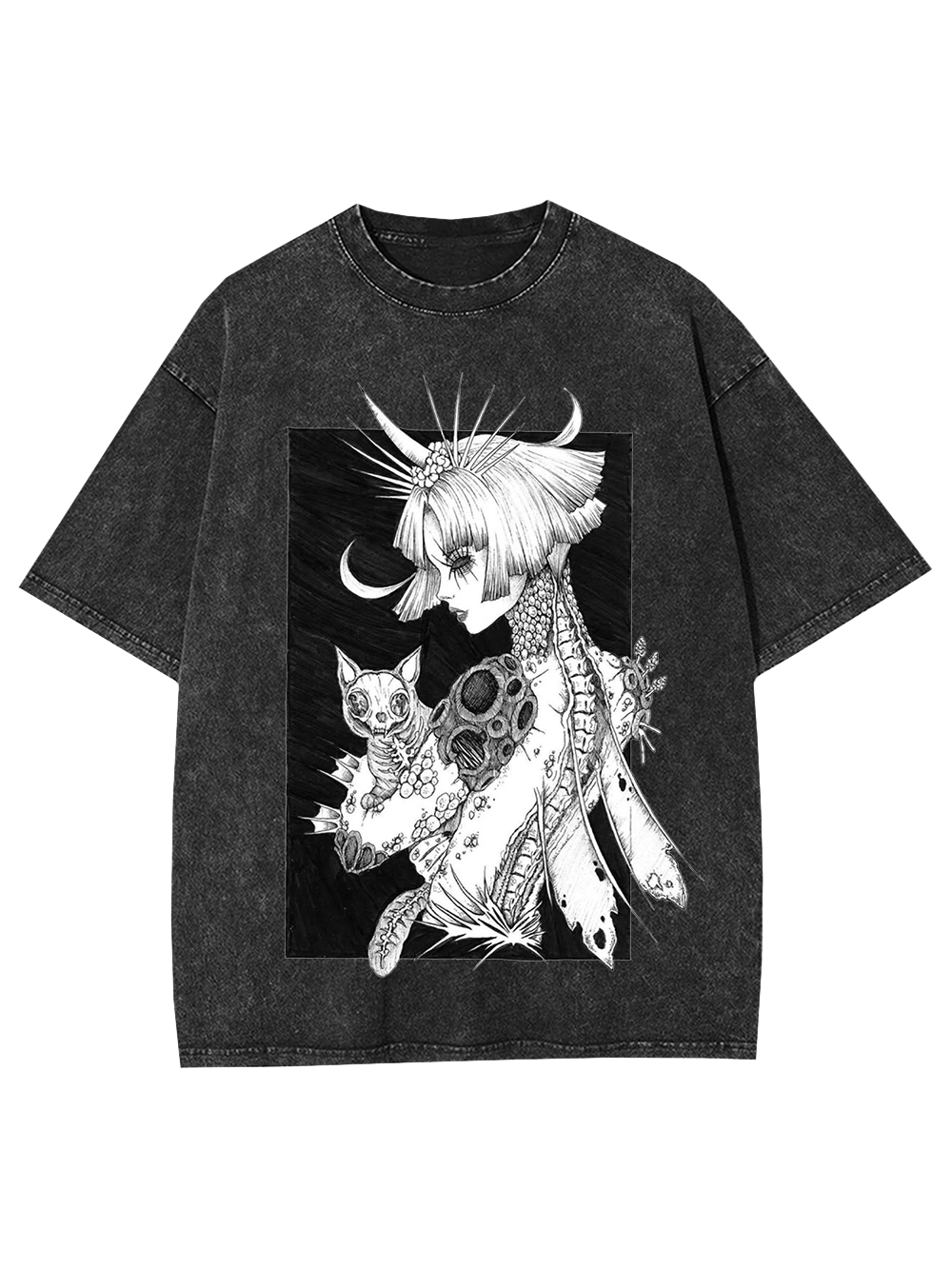 Divine Evolution Washed Tshirt