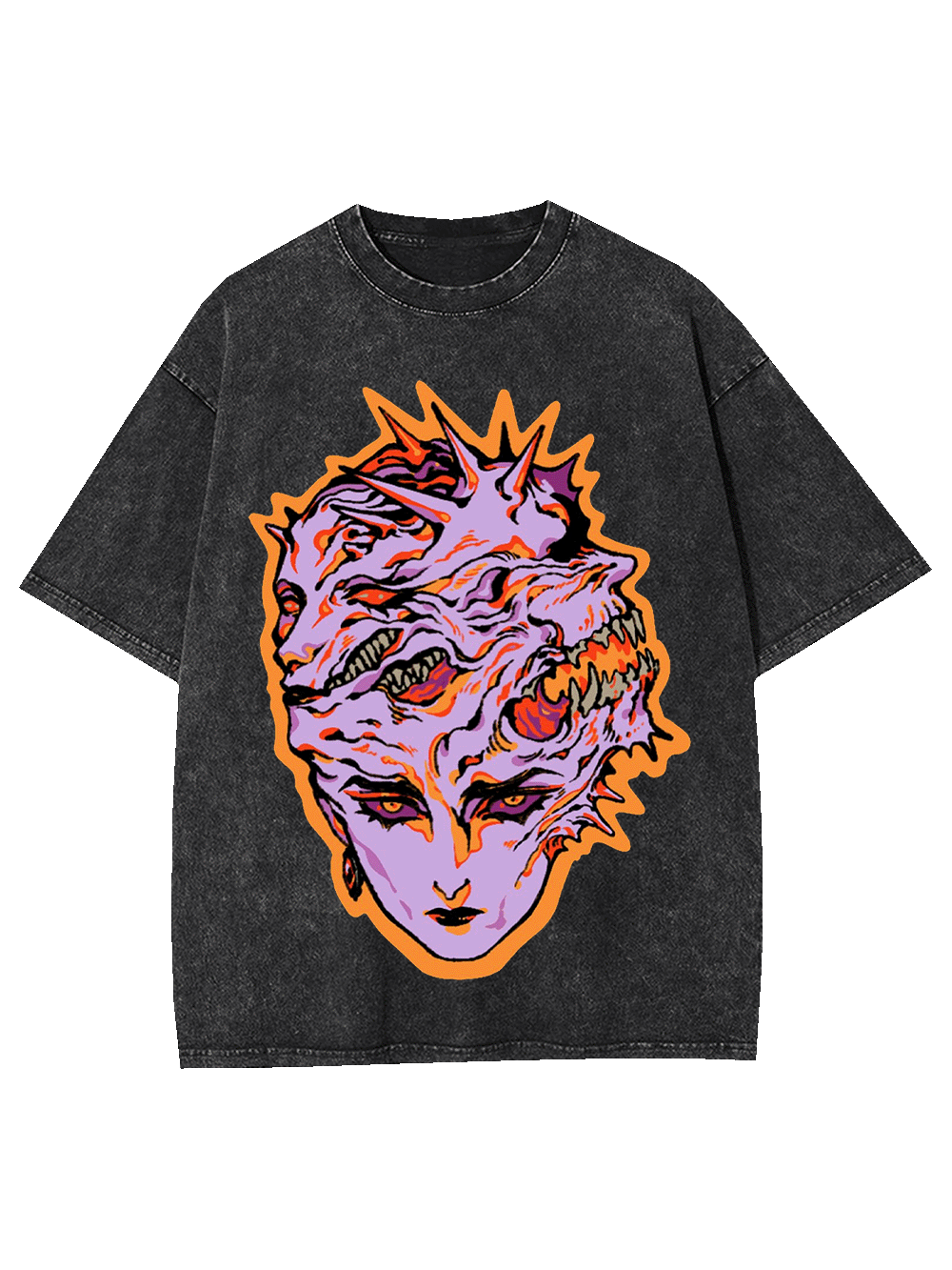 Faces of Chaos Washed Tshirt