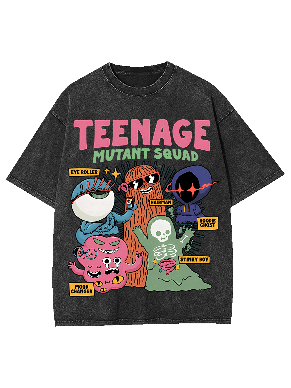Teenage Mutant Squad Washed Tshirt