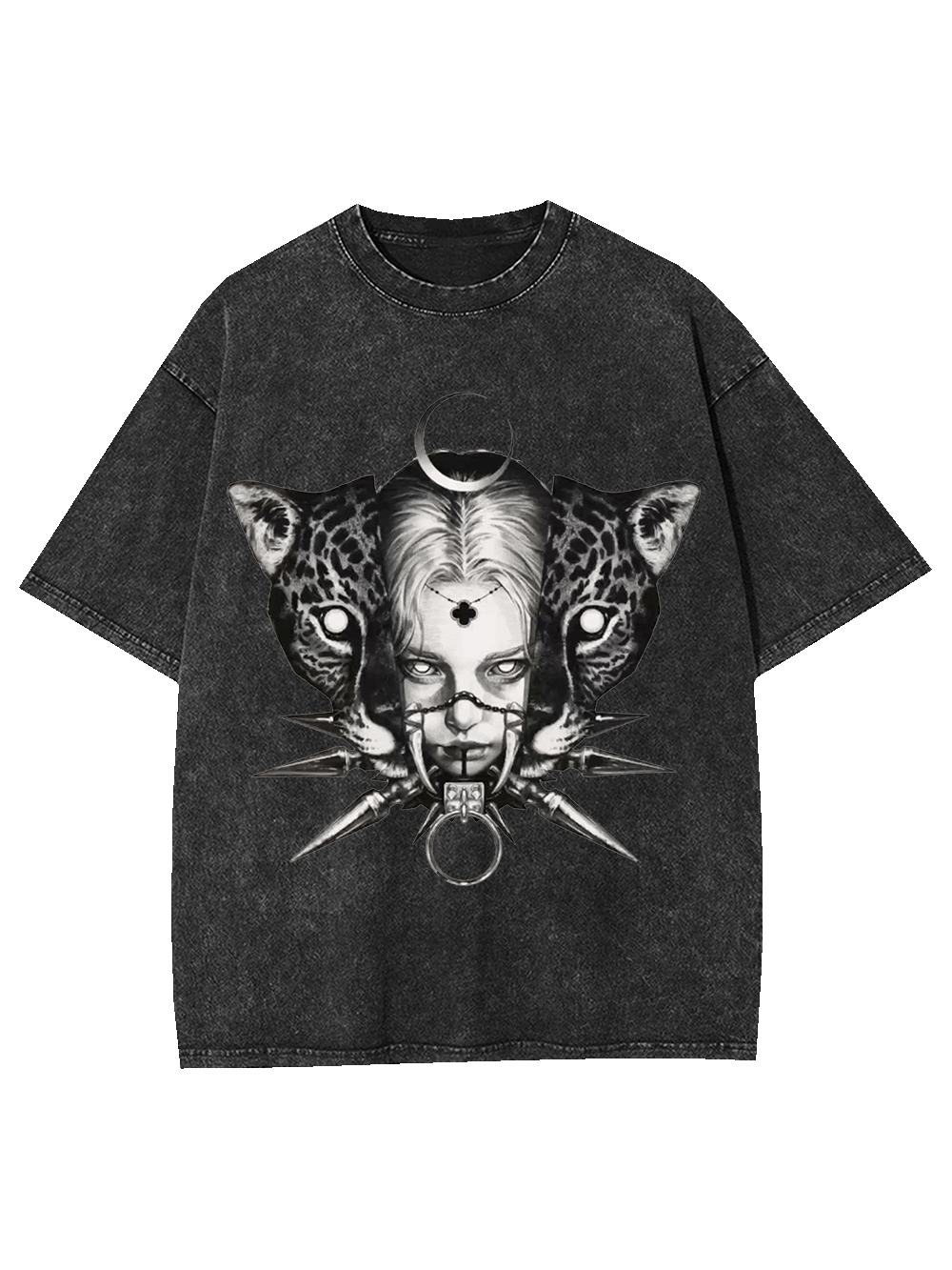 Fierce Duality Washed Tshirt