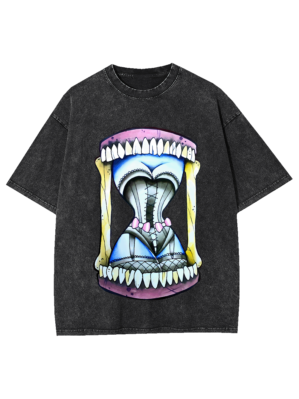 Hourglass of Teeth Washed Tshirt