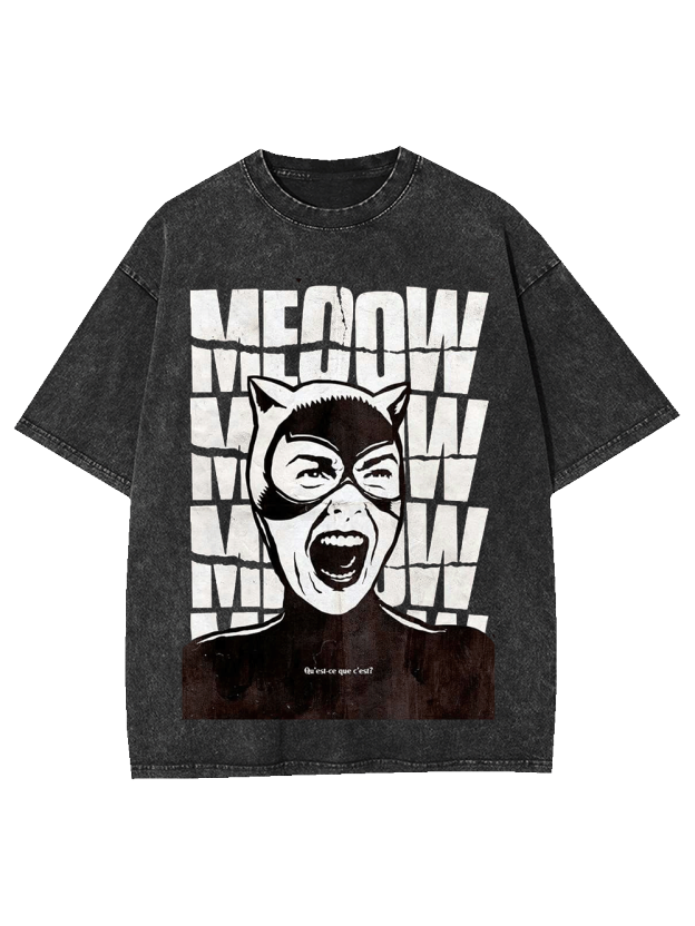 Meoow Washed Tshirt