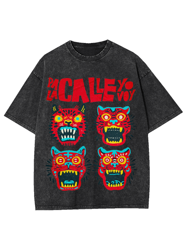 To the Streets I Go Washed Tshirt