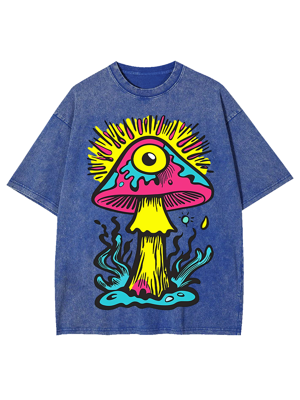 EYE OF THE MUSHROOM WASHED TSHIRT