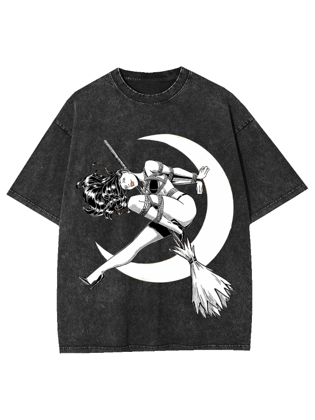 Moonlit Witchcraft Washed Tshirt