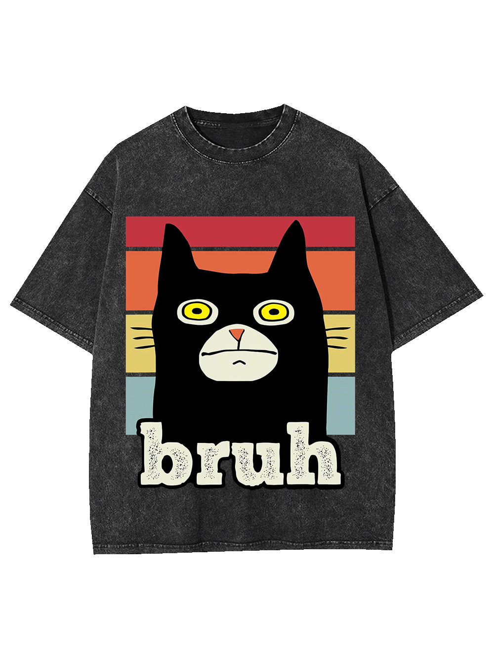 Bruh Washed Tshirt