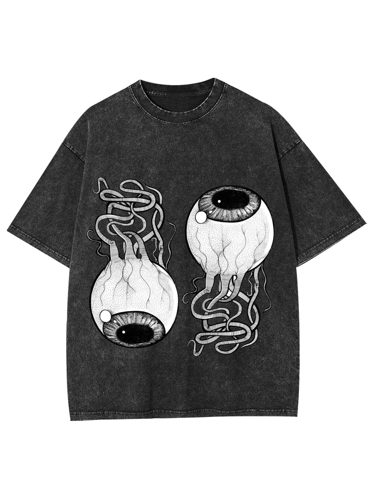 Entangled Gaze Washed Tshirt