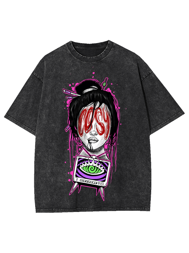 Mind on Display Washed Tshirt