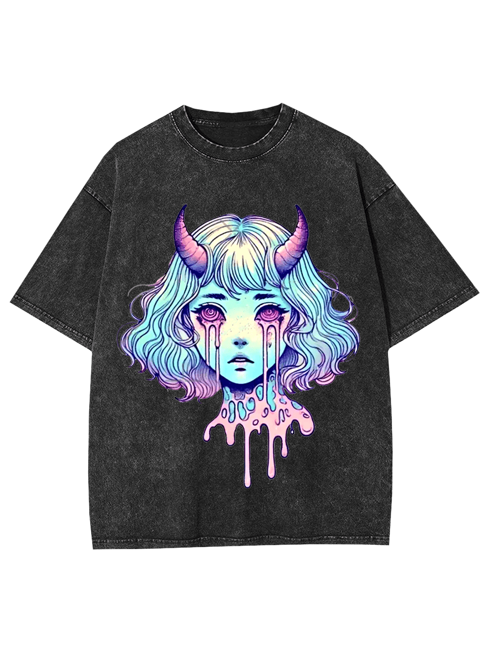 Melting Tears Washed Tshirt