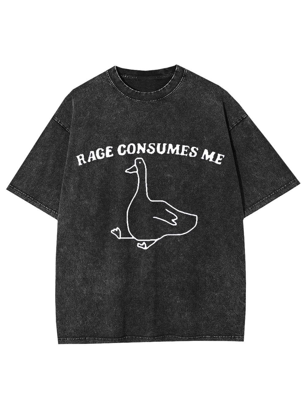 Rage Consumes Me Washed Tshirt-ClassyOutlaw Sale