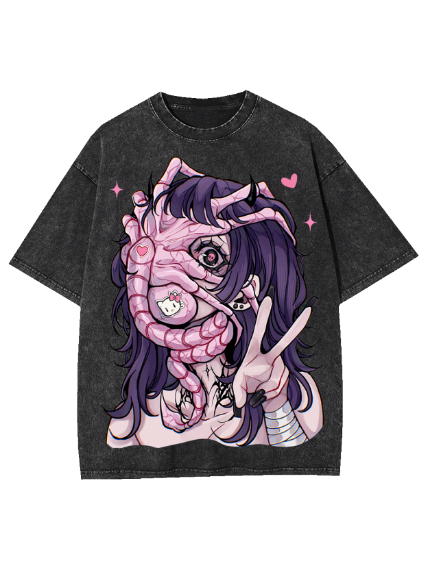 TWISTED WASHED TSHIRT