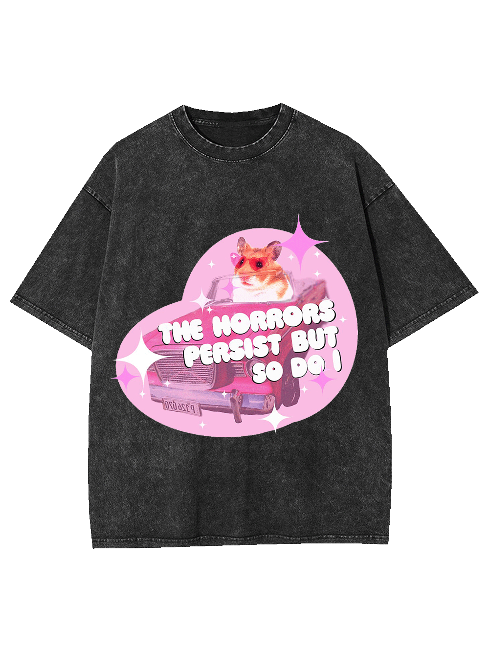 The Horrors Persist But So Do I Washed Tshirt