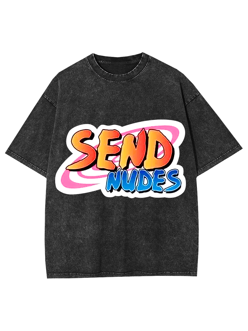 Send Nudes Washed Tshirt