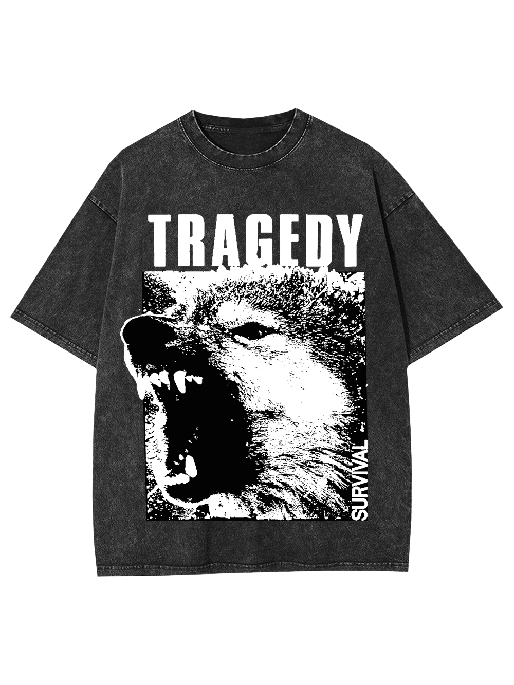 Tragedy Survival Washed Tshirt
