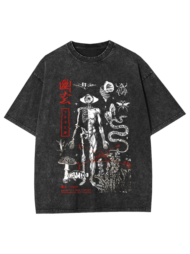 Yugen: A Haunting Mystery Washed Tshirt