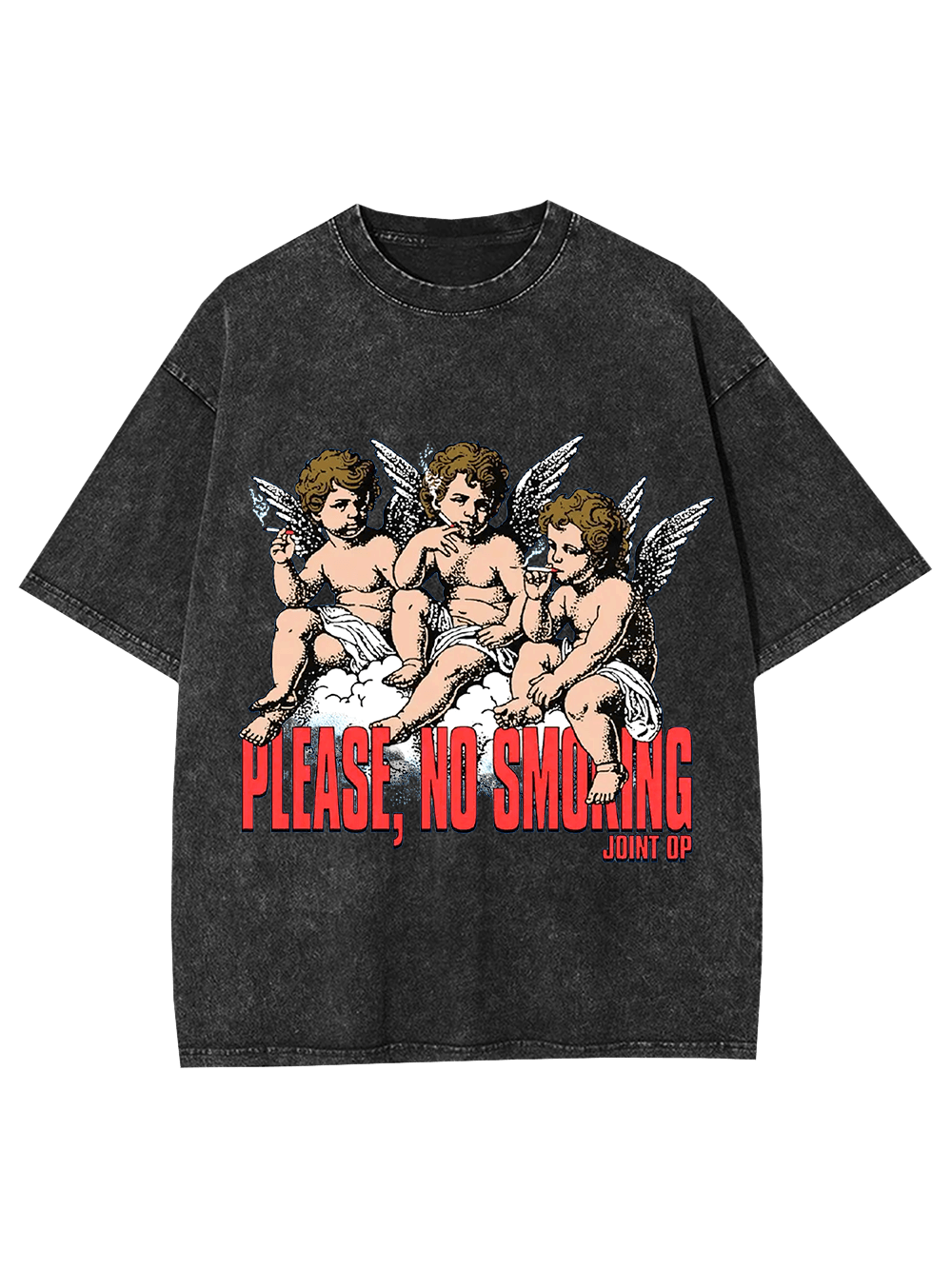 Please, No Smoking Washed Tshirt
