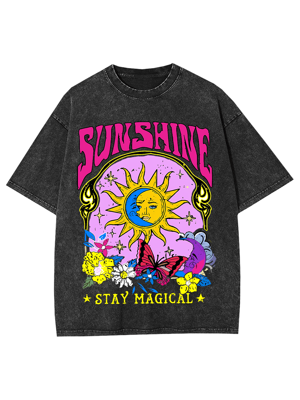 Sunshine Stay Magical Washed Tshirt
